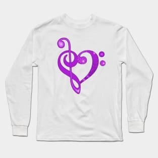 Music Heart Long Sleeve T-Shirt